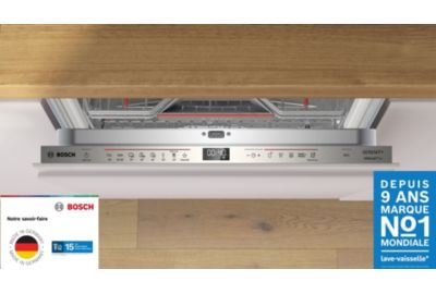 Lave vaisselle encastrable BOSCH SMV6ECX12F, SERENITY, Série 6, Silence Plus