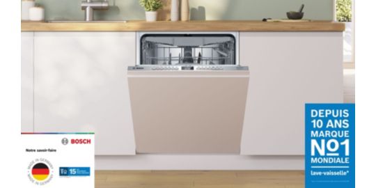 Lave vaisselle encastrable BOSCH SMV4ECX28F Serenity