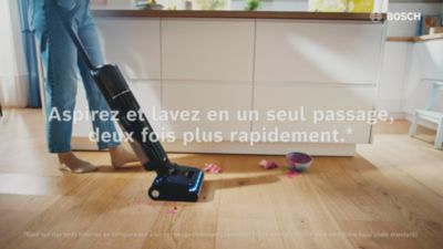 Voir la vidéo pour Aspirateur laveur BOSCH Série 6 BHF61BX