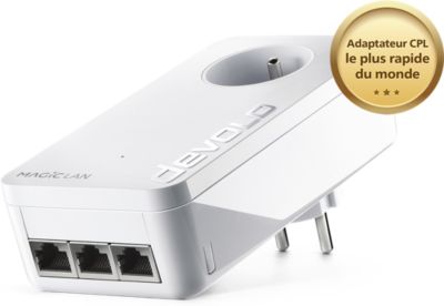 CPL Filaire DEVOLO Magic 2 LAN Triple 3RJ45