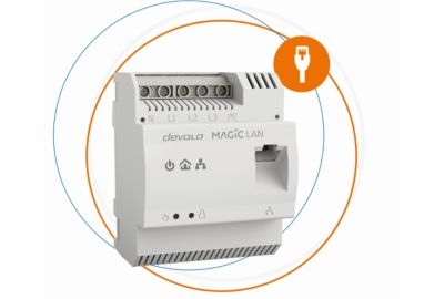 Boitier DEVOLO Magic 2 LAN DINrail 8528