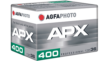 Pellicule AGFAPHOTO APX400 Professionnel 135-36 B&W