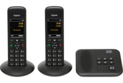 Pack GIGASET C570A Duo Noir