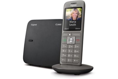Téléphone sans fil GIGASET CL660 ANTHRACITE