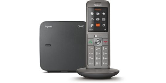 Téléphone sans fil GIGASET CL660 ANTHRACITE