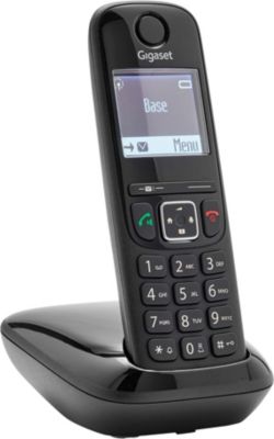 Téléphone sans fil GIGASET AS690 Noir