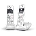 Téléphone sans fil GIGASET AS690 Duo Blanc