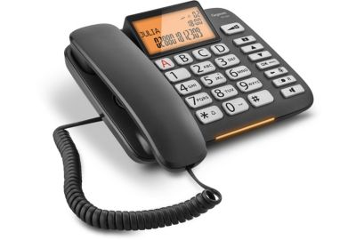 Téléphone filaire GIGASET DL580 Noir