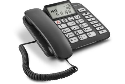 Téléphone filaire GIGASET DL580 Noir
