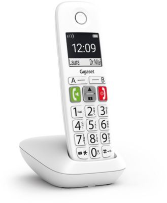 Téléphone sans fil GIGASET E290 Blanc