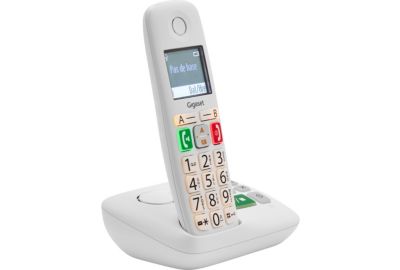 Téléphone sans fil GIGASET E290A Blanc
