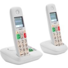 Téléphone sans fil GIGASET E290A Duo Blanc