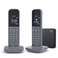Téléphone sans fil GIGASET CL390 Duo Grey