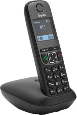 Téléphone Sans Fil Gigaset A605 Noir