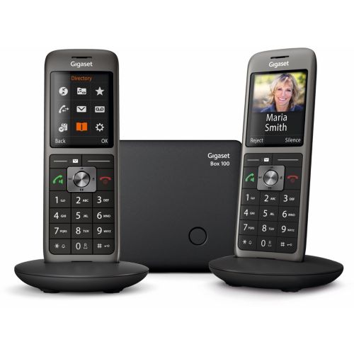 Téléphone sans fil GIGASET Comfort 550A Duo Black Pas Cher 