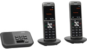 😍 Téléphone sans fil GIGASET AS690 Duo Noir Intelligent Évolutif Eco Déct