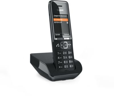 Téléphone sans fil GIGASET COMFORT 550 NOIR
