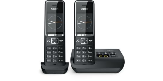 Téléphone sans fil GIGASET COMFORT 550 A DUO NOIR