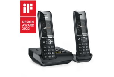 Téléphone sans fil GIGASET COMFORT 550 A DUO NOIR