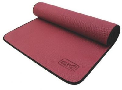 Tapis de yoga SISSEL et pilates bordeaux