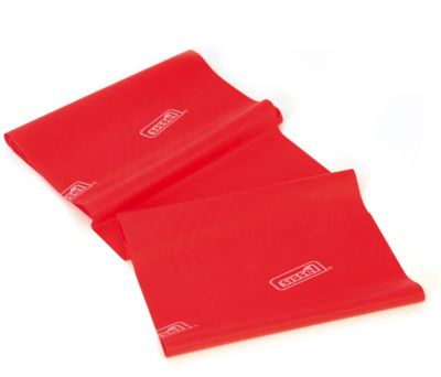 Elastique sport SISSEL Fitband essential rouge 15*250 cm