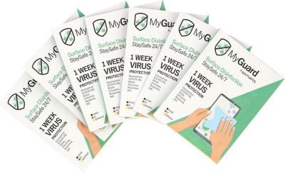 4 SMARTS Lingettes Désinfectant écran Pack x12