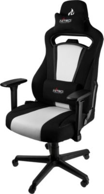 Chaise gaming NITRO CONCEPTS Fauteuil Nitro Concepts E250 (Noir/Blanc