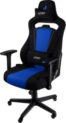 Chaise gaming NITRO CONCEPTS Fauteuil Nitro Concepts E250 (Noir/Bleu)