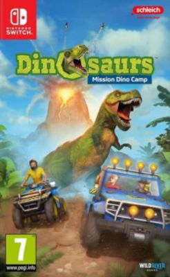 Jeu Switch JUST FOR GAMES Dinosaurs Mission Dino Camp Schleich