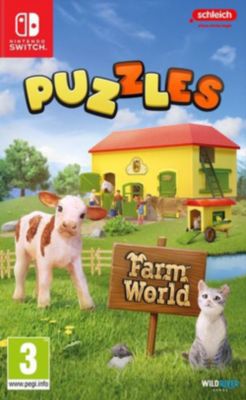 Jeu Switch JUST FOR GAMES Schleich Puzzle Farmworld