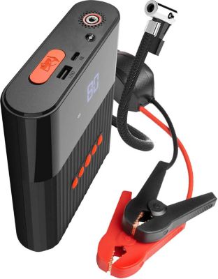 Batterie externe 4 SMARTS 8800mAh Compresseur 8,2 bar + Booster