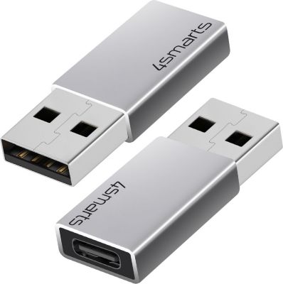 Adaptateur USB 4 SMARTS 2x Adaptateurs USB vers USB C, 5GB/s
