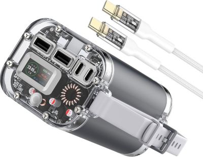 Chargeur allume-cigare 4 SMARTS 40000mAh USB/USB C 100W Étanche + Torche Chargeur allume-cigare 4 SMARTS 40000mAh USB/USB C 100W Étanche + Torche