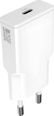 Chargeur secteur 4 SMARTS USB-C GaN 25W Format Compact Blanc