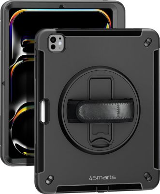 Coque 4 SMARTS iPad Pro 11 2024 2025 Antichoc Poignée
