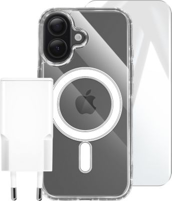 Coque 4 SMARTS pour iPhone 17 avec Chargeur Secteur 20W