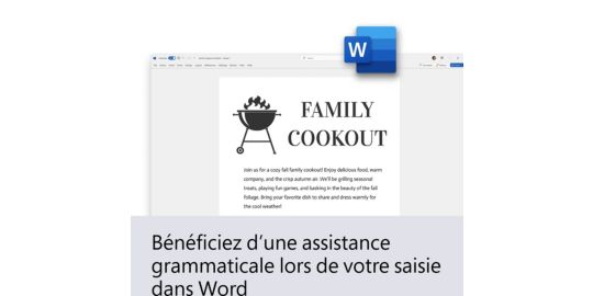 Logiciel de bureautique MICROSOFT Office Famille 2024
