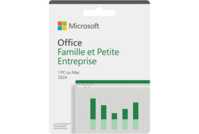 Logiciel de bureautique MICROSOFT Office Famille et entreprise 2024