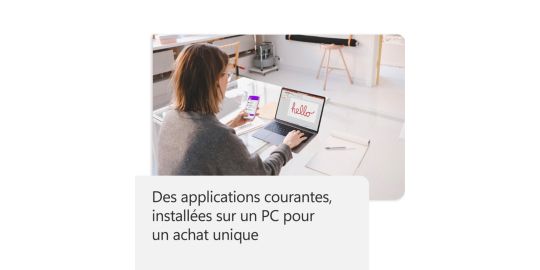 Logiciel de bureautique MICROSOFT Office Famille et entreprise 2024