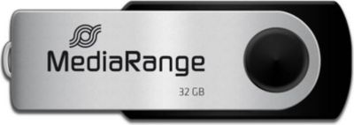 Clé USB MEDIA-RANGE Clé usb 32go  2.0 argent