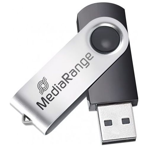 Clé USB MEDIA-RANGE Clé usb 32go 2.0 argent