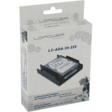 Boitier disque dur LC-POWER Adaptateur 2x2.5'' vers 3.5'' pour disqu