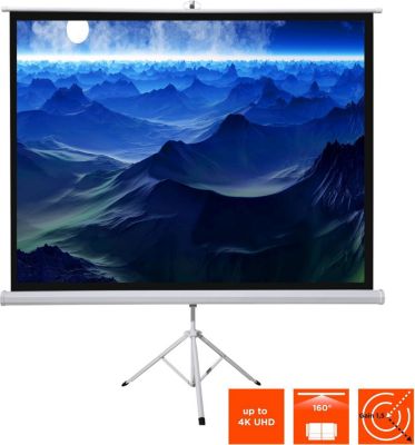 Ecran de projection CELEXON sur pied basic 220x220