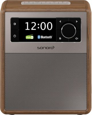 Radio réveil SONORO EASY Noyer