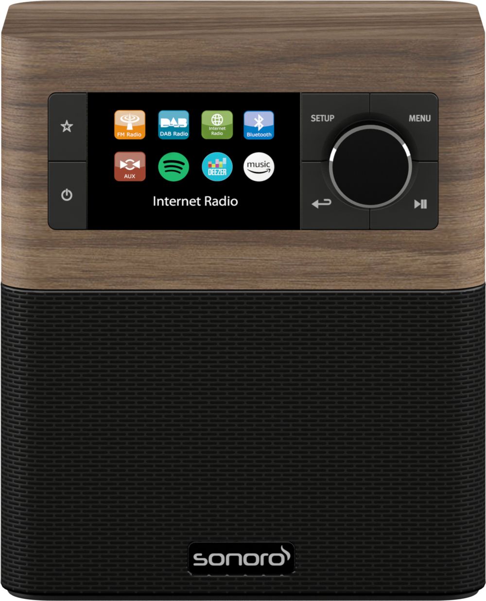 FM/Dab+, AUX-in, USB, Bluetooth Noyer sonoro Easy Radio Numérique Portable 