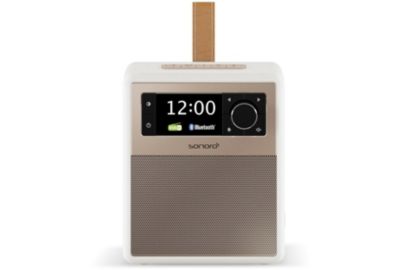 Radio réveil SONORO EASY Blanc (mat) - rosé