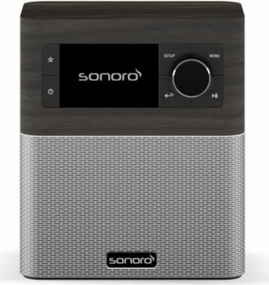 Radio réveil SONORO Radio Internet Stream Chêne Moor