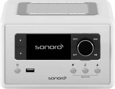 Radio DAB SONORO Radio Internet RELAX Blanc
