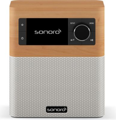 Radio réveil SONORO STREAM Radio Internet Érable Reconditionné