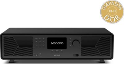 Chaîne HiFi SONORO AVATON Noir mat